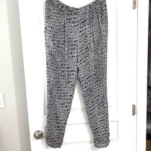 Joie Tapered Silk Pants